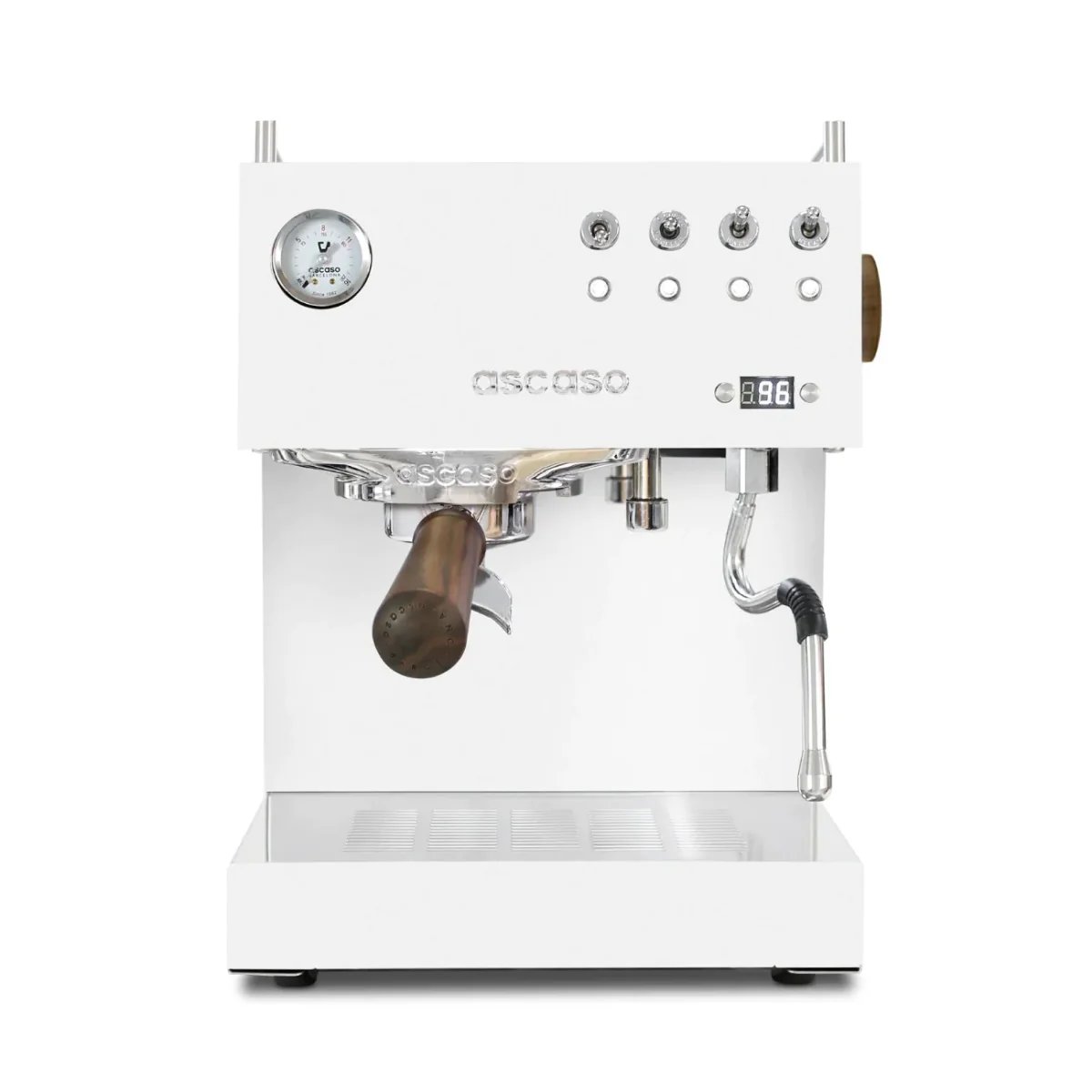 Ascaso Steel Duo Espresso Machine - White - Open Box - Image 2