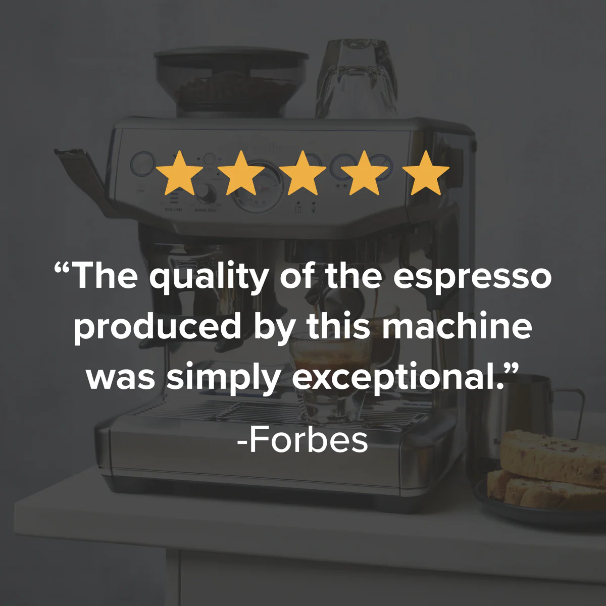 Breville Barista Express Impress Espresso Machine - Image 5