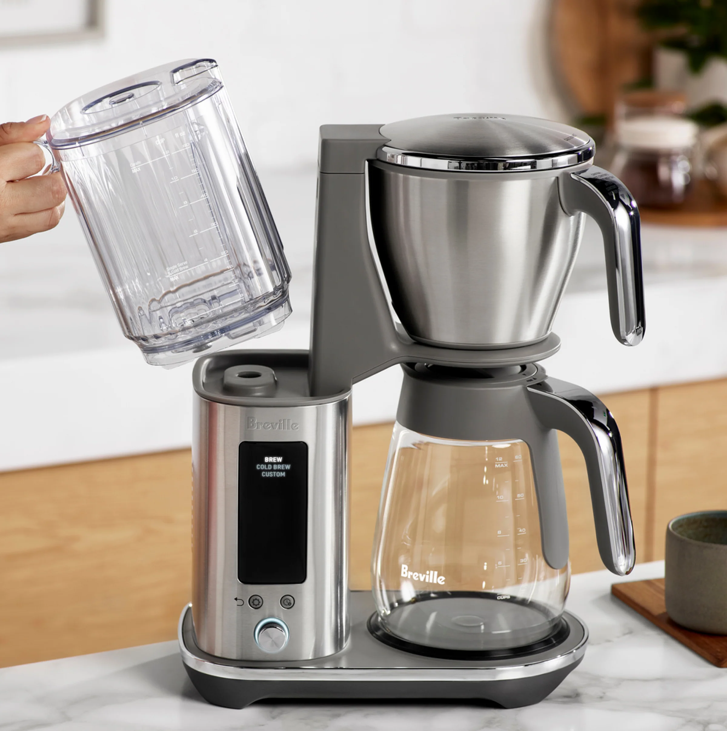 Breville Luxe Brewer Glass Coffee Maker - Image 5