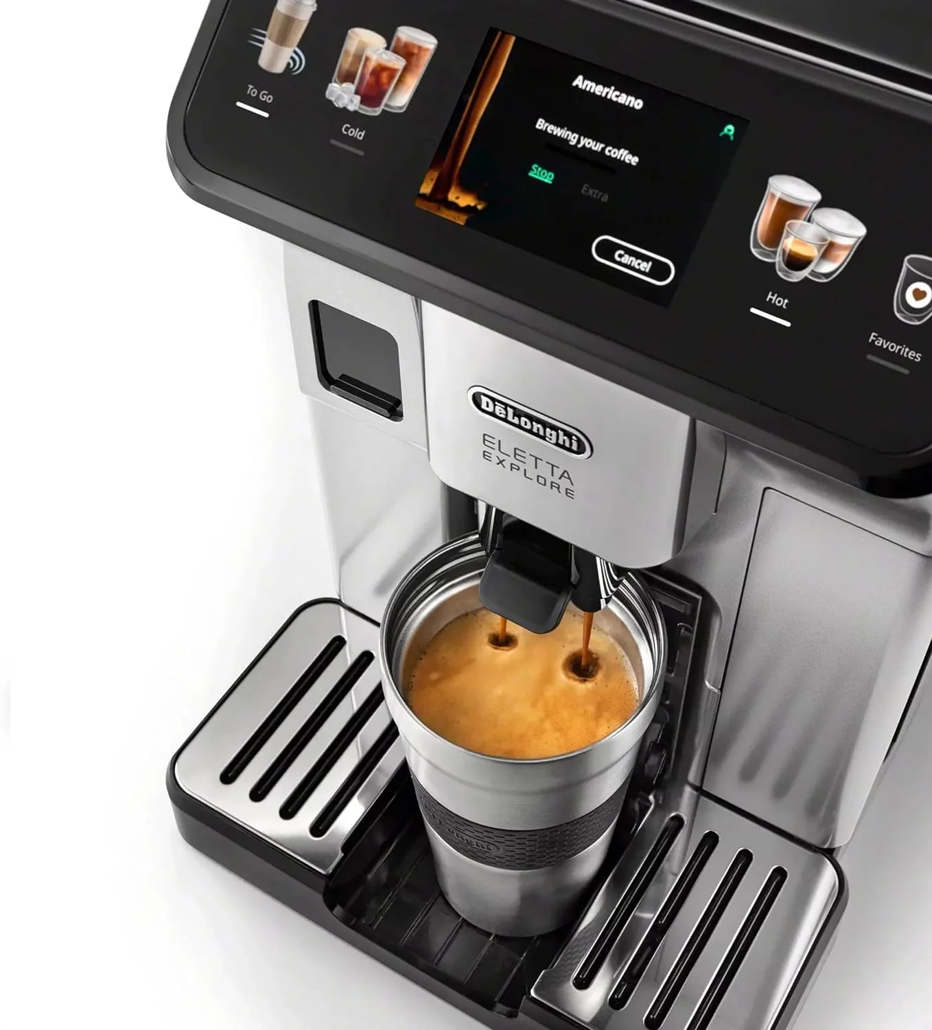 B-Class Refurbished - DeLonghi Eletta Explore ECAM45055S Superautomatic Espresso Machine - Image 8
