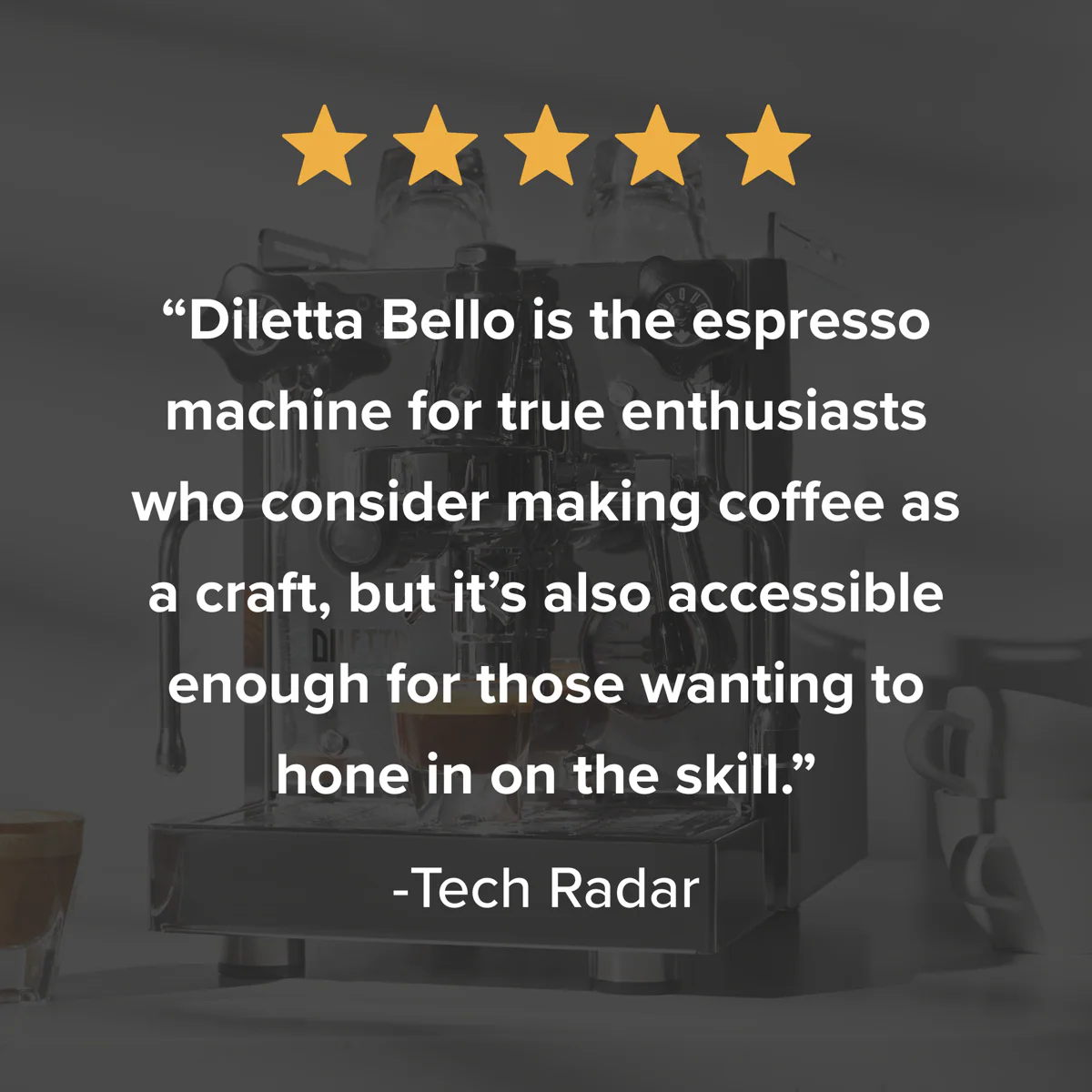 Diletta Bello Espresso Machine - Image 17