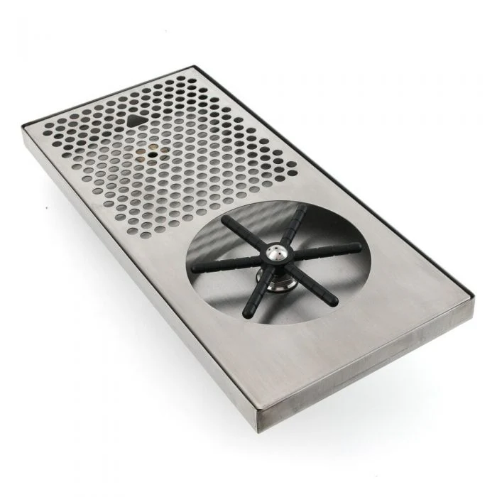 Espresso Parts 15" x 7" Rinser with Side Spray