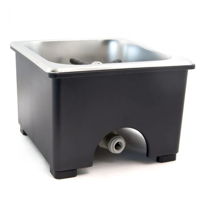 Espresso Parts 6" x 6" Countertop Rinser - Image 4