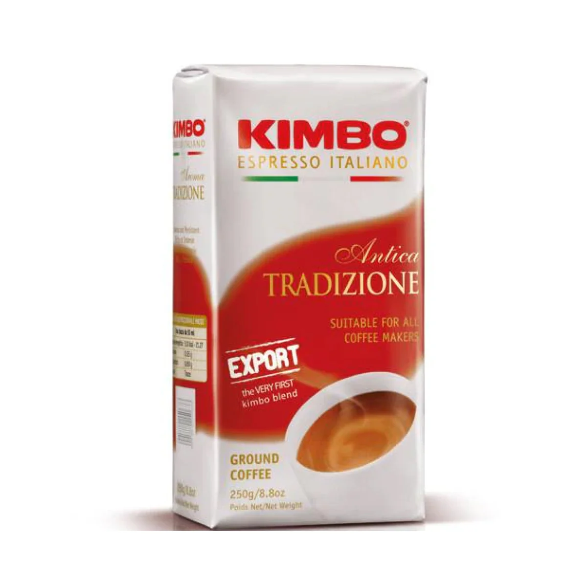 Kimbo Antica Tradizione Export Espresso - Ground - 8.8 oz