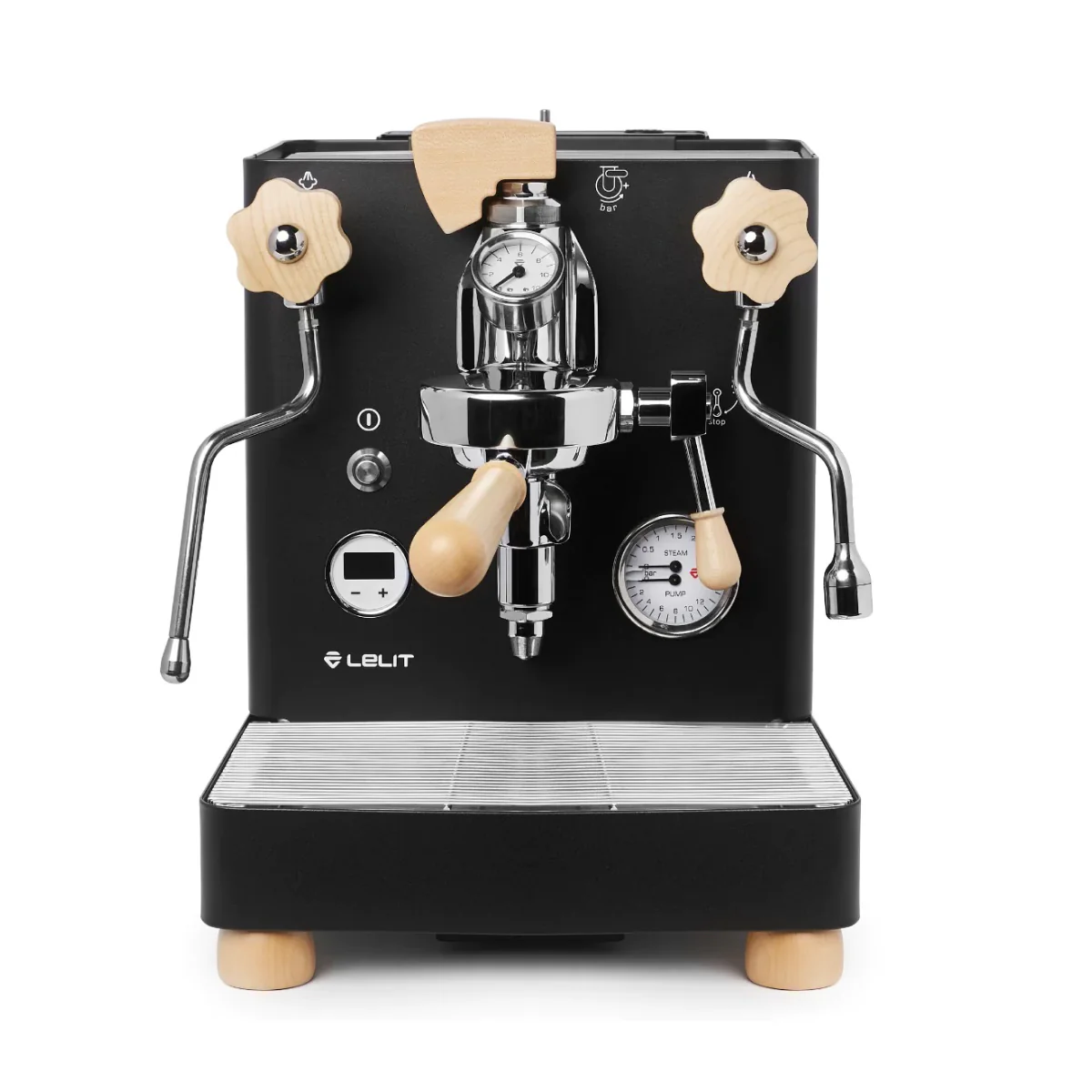 LELIT Bianca Espresso Machine - Black - Open Box - Image 4