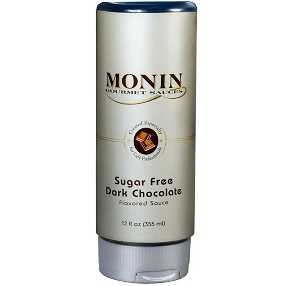 Monin Gourmet Sauces - Sugar Free Dark Chocolate - 12 oz