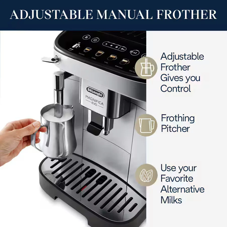 B-Class Refurbished - DeLonghi Magnifica Evo ECAM29043SB Superautomatic Espresso Machine - Image 3